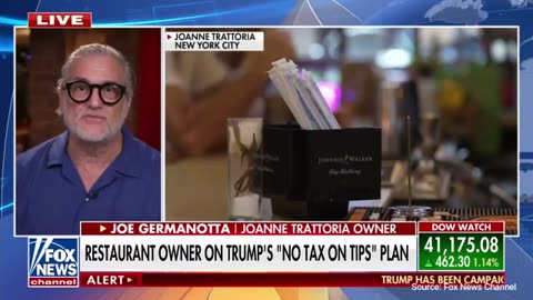 WATCH: Lady Gaga’s Father Says Trump’s No Tax on Tips Proposal a “Great Thing” for America