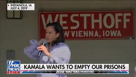 Crazy Kamala Harris: "I am committed to drastically reducing our prison population
