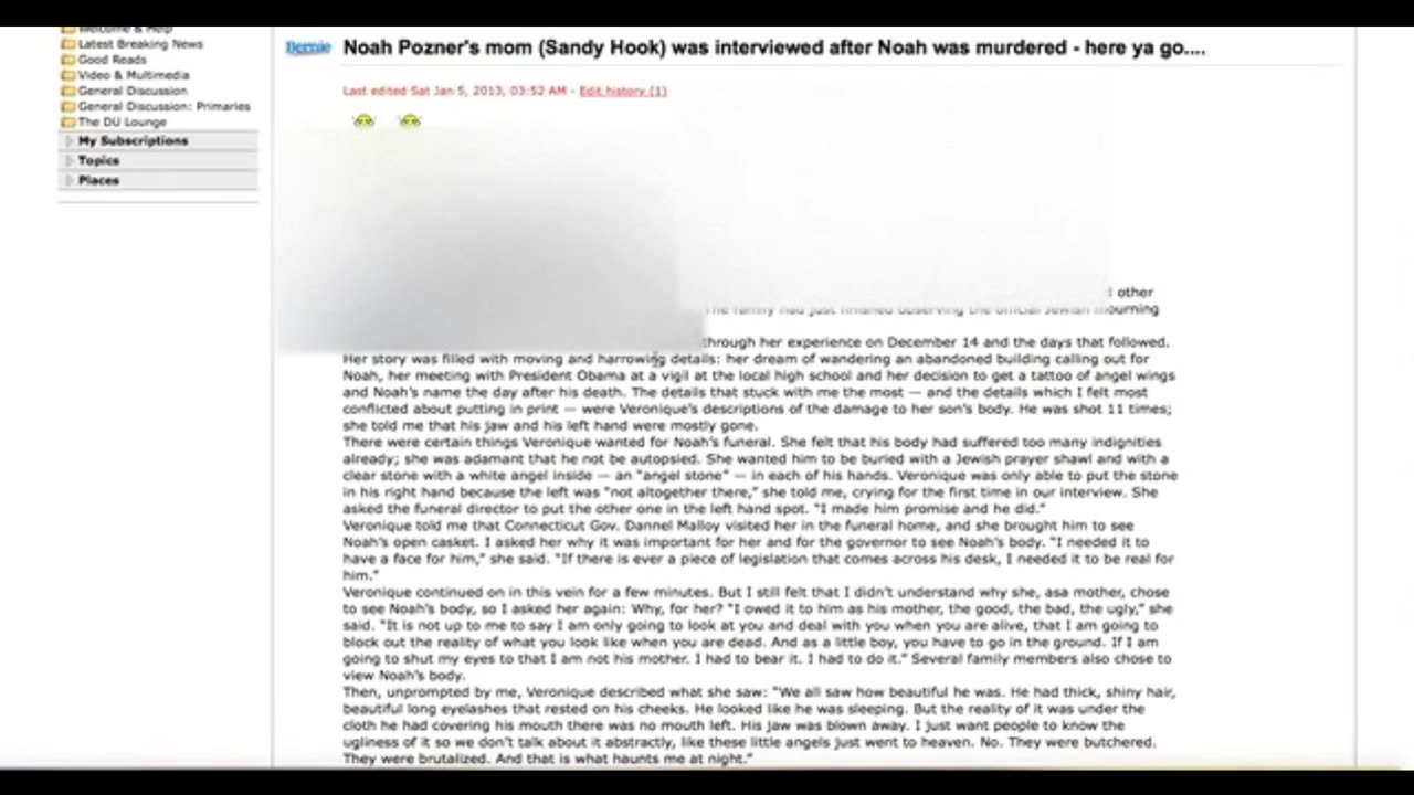 'Sandy Hook "Father" Lenny Pozner In Possession Of Stolen IMS Property' - 2016