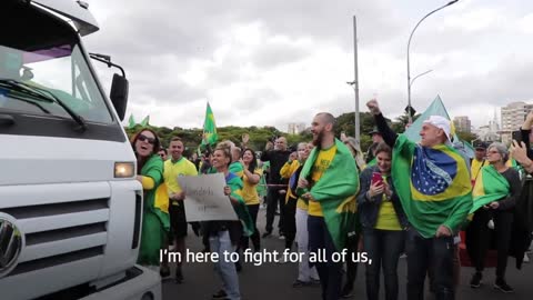 'Brazil was stolen': the Bolsonaro supporters who refuse to accept election result