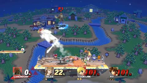 Super Smash Bros 4 Wii U Battle540