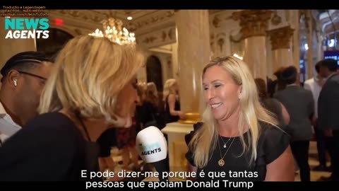 💥😅MARJORIE TAYLOR GREENE MANDA JORNALISTA PARASITA DA BBC NEWS BUGIAR😅💥