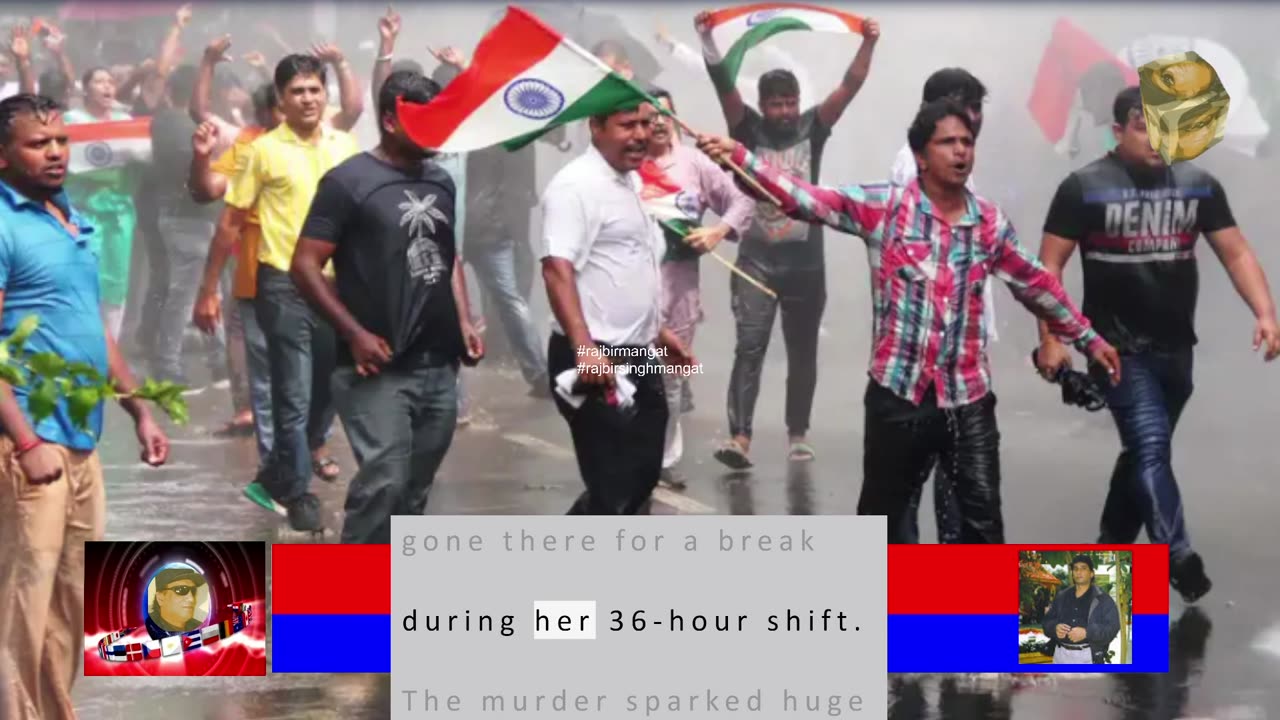 Kolkata protesters clash with police at rally against rape