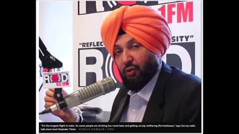 Air Canada Flight to SHiiTHOLE Punjab has Sexually frustrated Sikh males