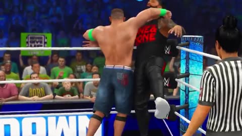 WWE Super star🌟 JOHN CENA VS JIMMY USO