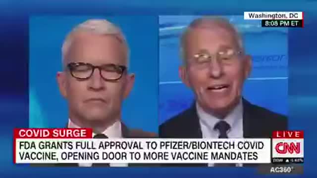 FAUCI- “THE TIME HAS COME, ENOUGH IS ENOUGH”