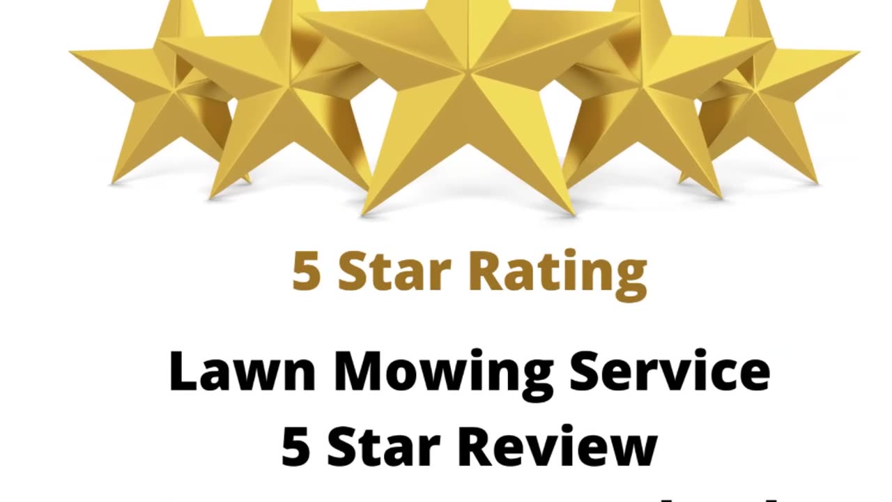 Lawn Mowing Service 5 Star Review Video Hagerstown Maryland