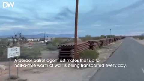 Biden races to sell unused border wall materials before Trump takes office
