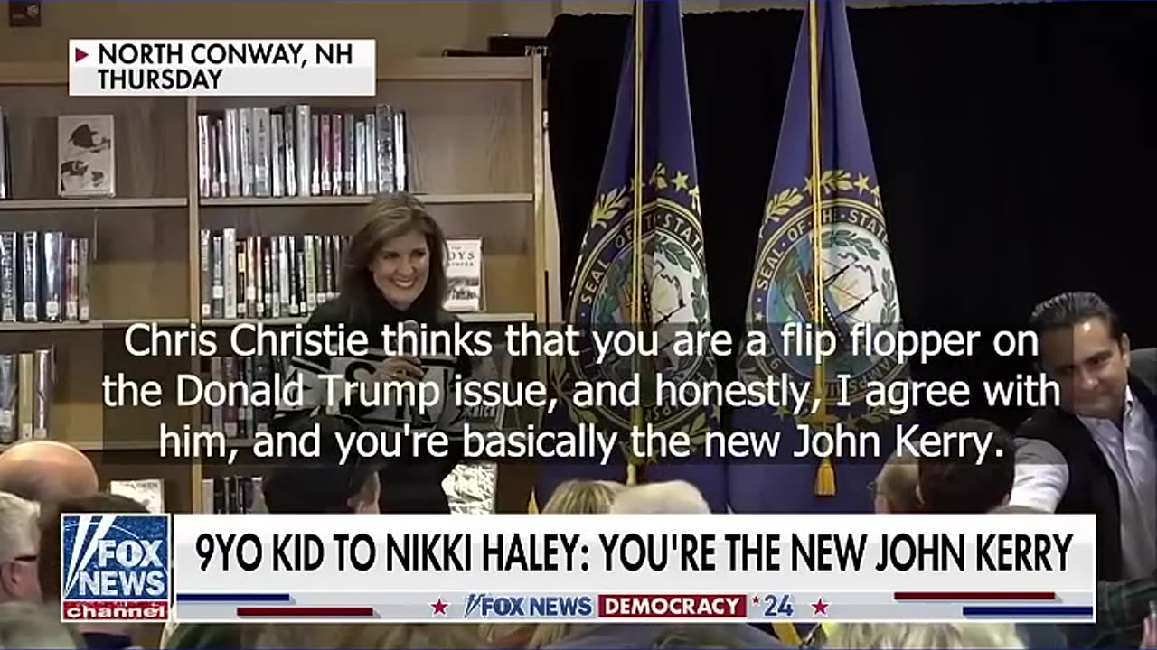 9-year-old disses Nikki Haley over ‘flip-flopping’ on Trump #shorts
