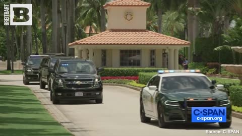 Trump Departs His Resort in Miami to Head to Courthouse for Arraignment