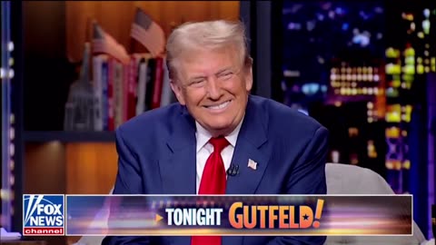 9/18/24 10pm est Greg Gutfeld introduces president Donald Trump ❤️❤️❤️