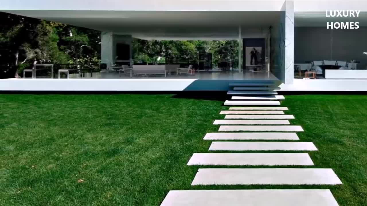 Impressive Modernist Glass-Walled Luxury Residence in Montecito, CA, USA (by Steve Hermann)