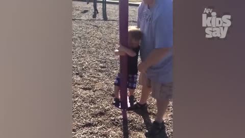 Funny kids falls