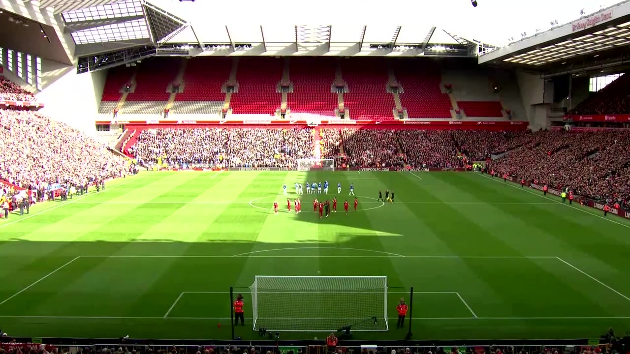 Minute's silence at Anfield amid Gaza conflict