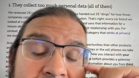 Cars are recording what you say.