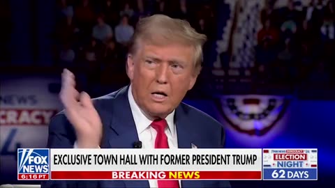 Mosquito flies in President Trump's face