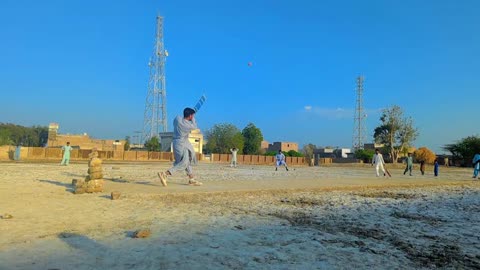 Hitting 5 sixes in one over very interesting match