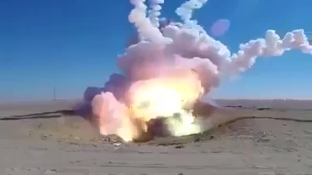 US soldiers destroying all the weapons and ammunition before leaving Afghanistan