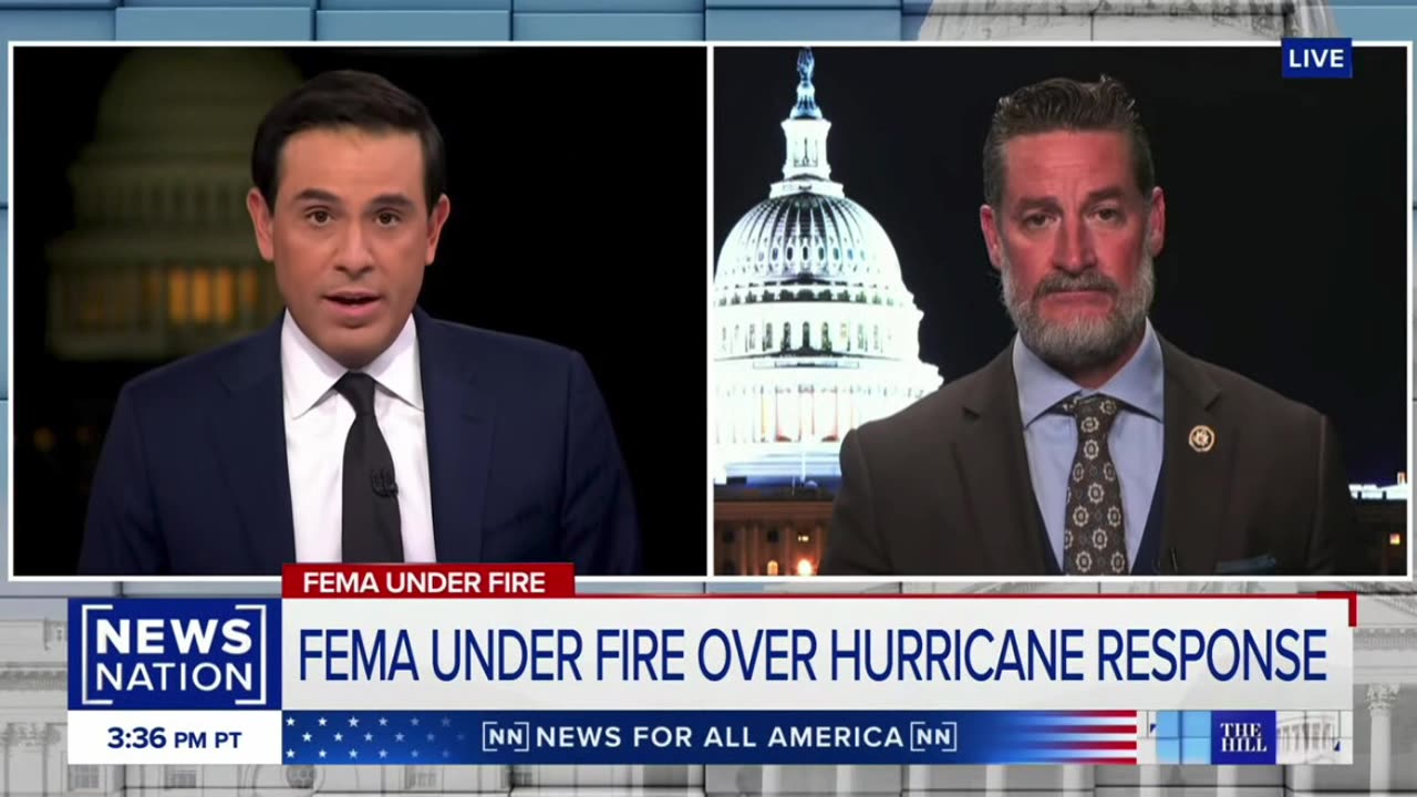 Joining The Hill on News Nation to Discuss FEMA's Discriminatory Hurricane Response