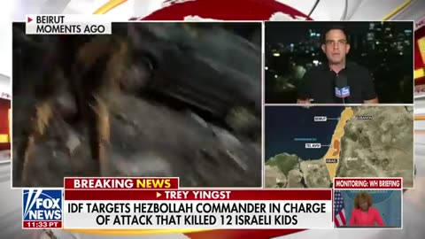 DIRECT RESPONSE- IDF targets Hezbollah commander with retaliatory strike Greg Gutfeld News