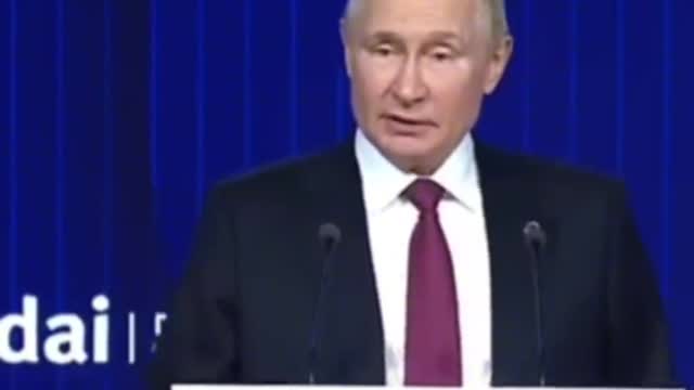 Putin: The West is "playing a dangerous, bloody and dirty game" and "