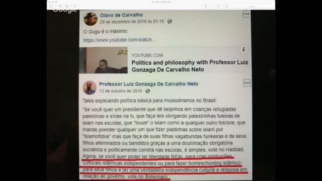 Olavo de Carvalho e o Homeschooling Islâmico