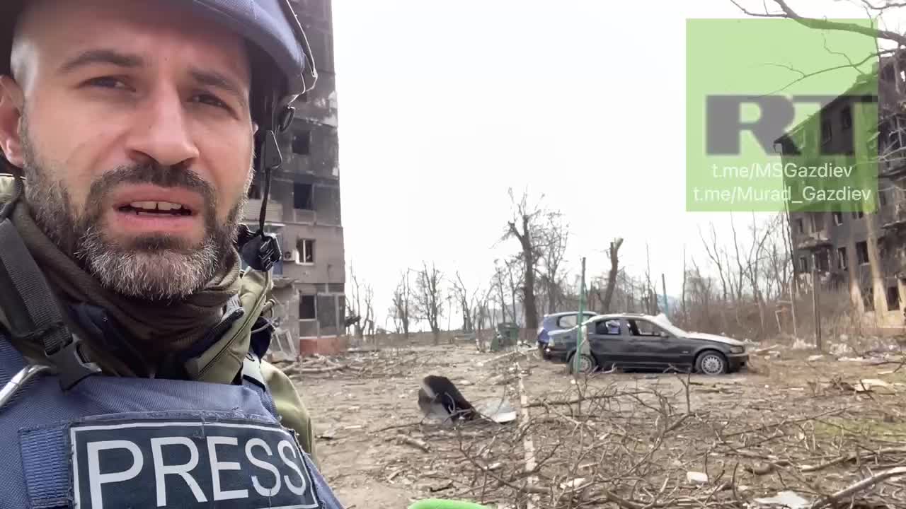 Ukraine War - Morskoy Boulevard Street is almost free
