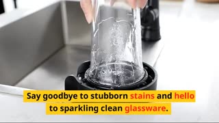 The Best Glass Rinser for your Home or Work Kitchen