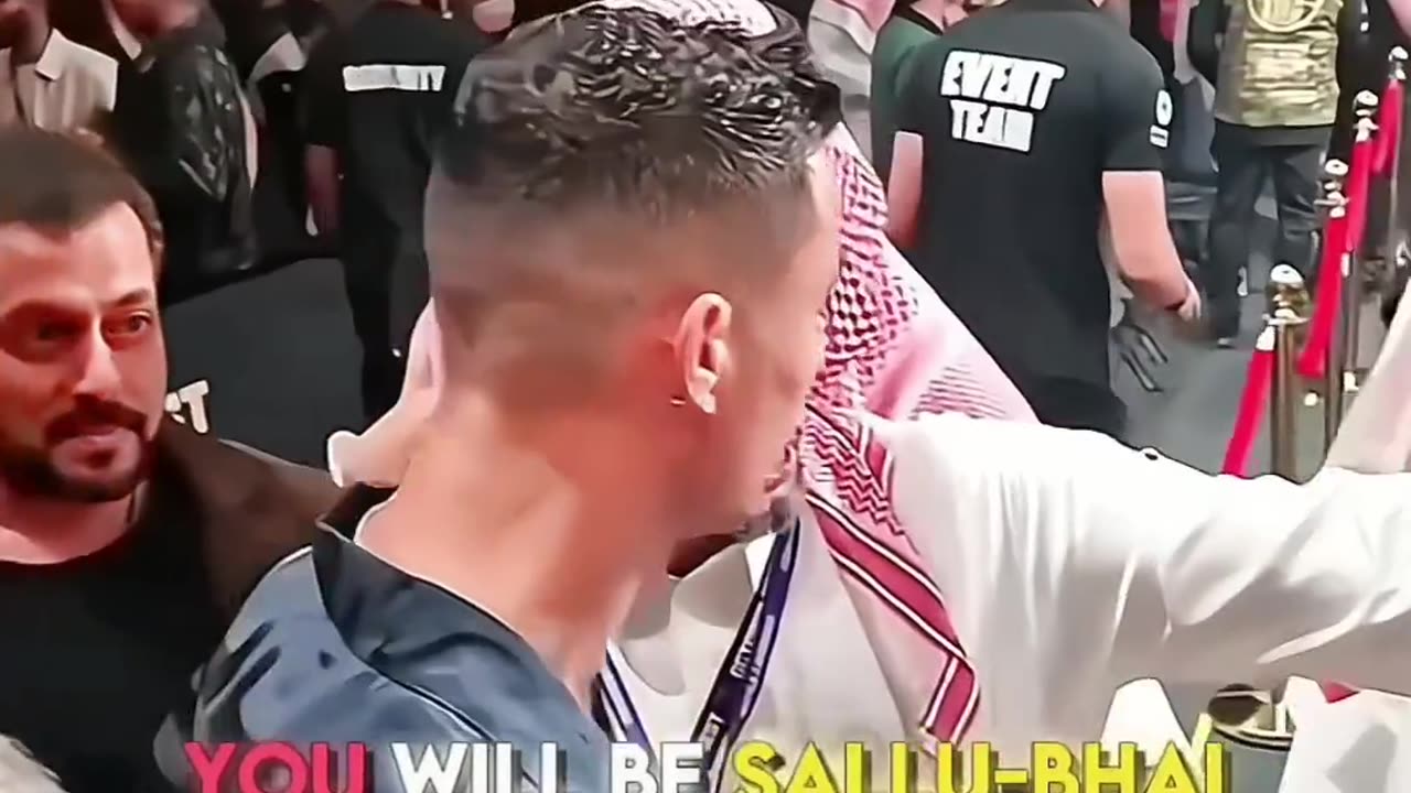 Cr7 ignoring sallu vai