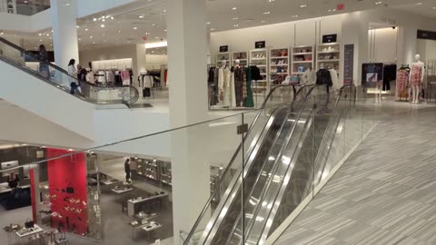 Visiting the Core Shopping Center - Calgary Alberta.