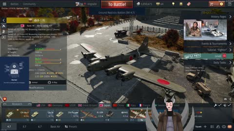Small Vtuber playing Japan in Warthunder