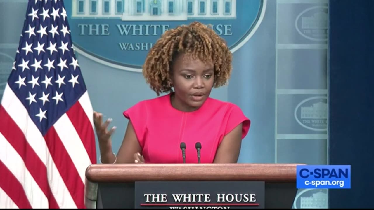 Karine Jean-Pierre REFUSES to say if Biden was telling the truth