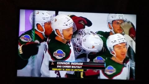 ARI vs VGK - Coyotes Win 2-0