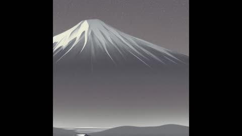 Japanese Salary Man with medium rain Mt Fuji