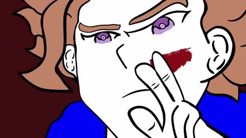 Arthur's way! I drew two different ways to wipe off blood