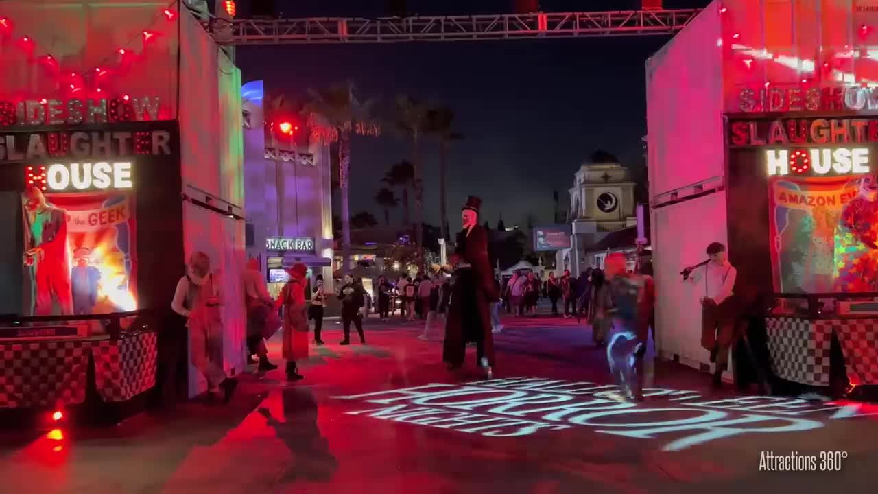 2022 Halloween Horror Nights Opening Scaremony at Universal Studios Hollywood