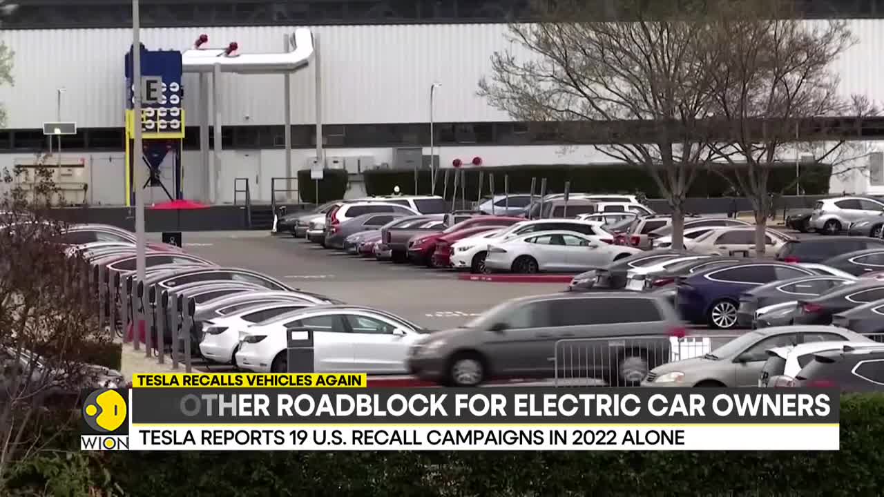 Tesla recalls over 300,000 vehicles in US over taillight software glitch _ Elon Musk _ Top News