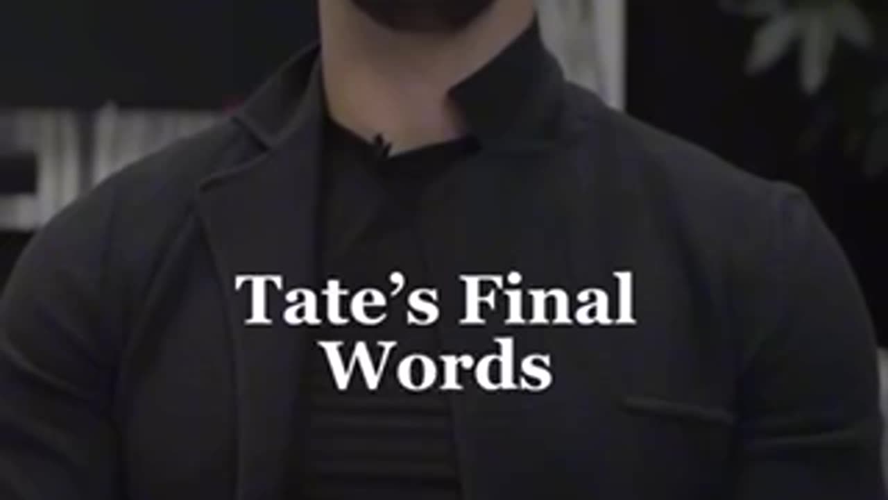 Tate motivation speak