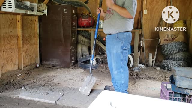 Flood Cleanup and Getting used to the Camera Vid. # 2