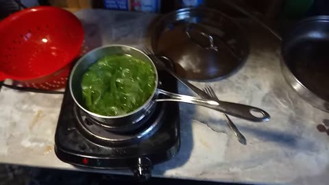Cooking forged food