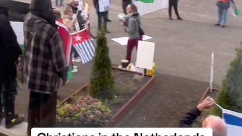 Pro-Palestinian activists tried to ruin my pro-lsrael event in the Netherlands,