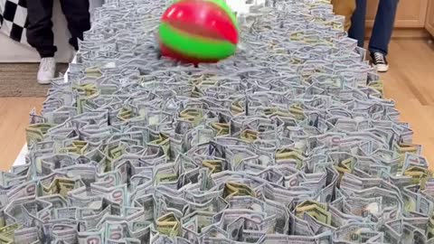 Challenge money on the table