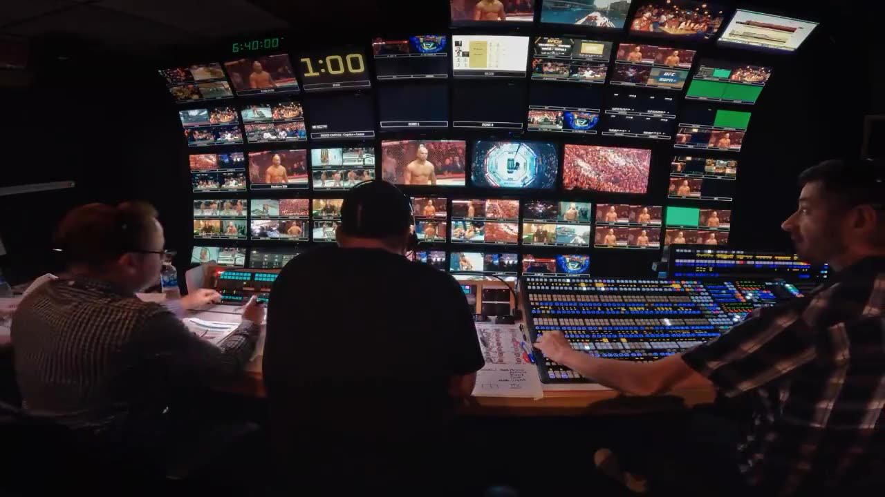 Wow. Trump at UFC: behind the scenes.
