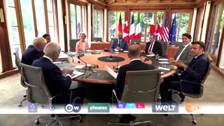 'We've got to show them our pecs' -G7 leaders mock Putin