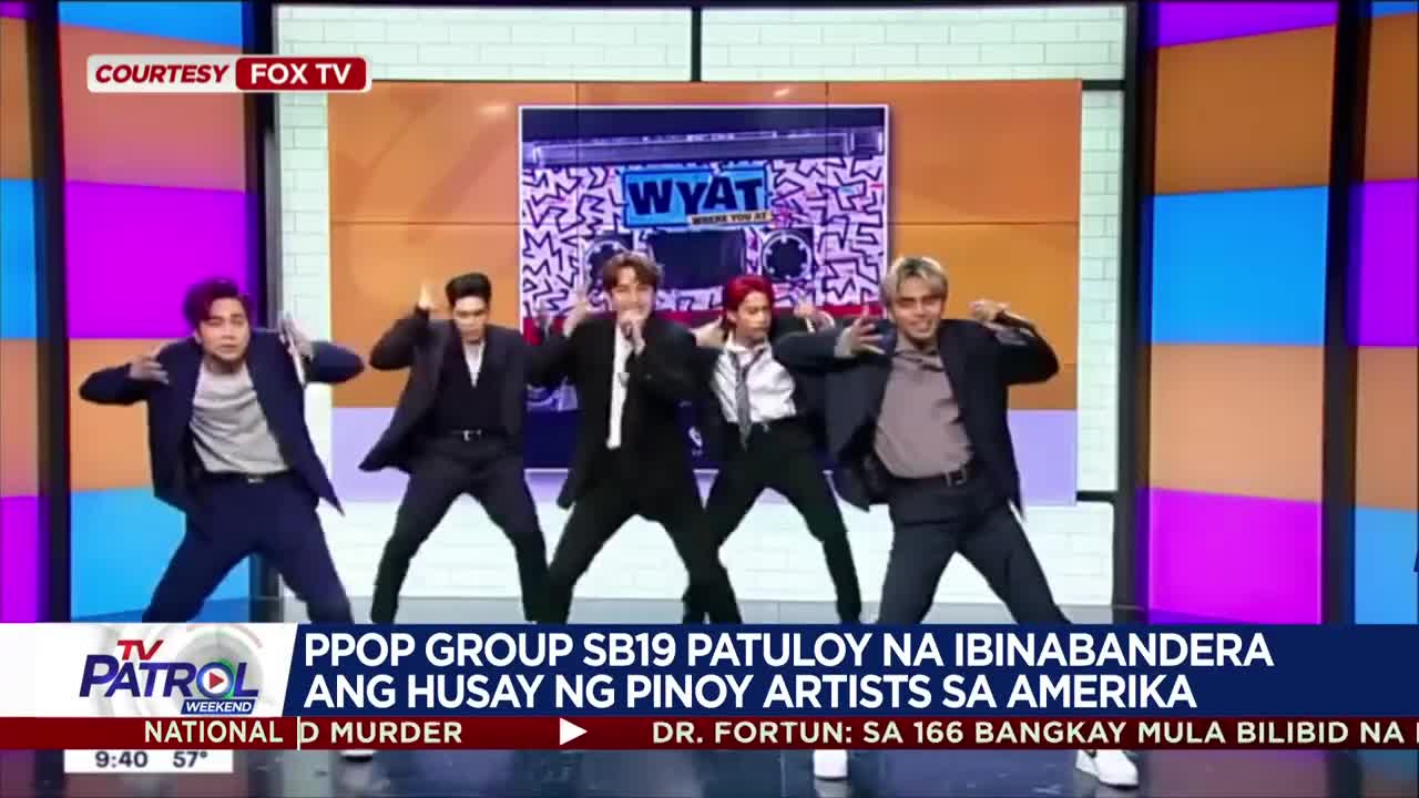 PPOP Group na SB19 patuloy na ibinabandera ang husay ng Pinoy Artists | Star Patrol