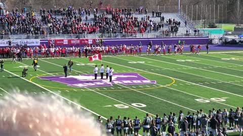 2022 Vanier Cup Husky's Vs Laval Oh Canada