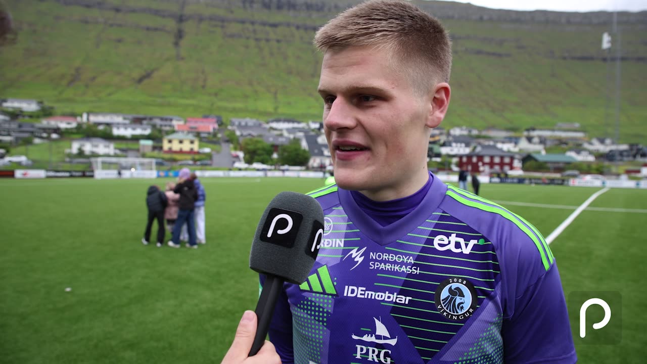 Bárður á Reynatrøð aftaná Víkingur-HB 2-0