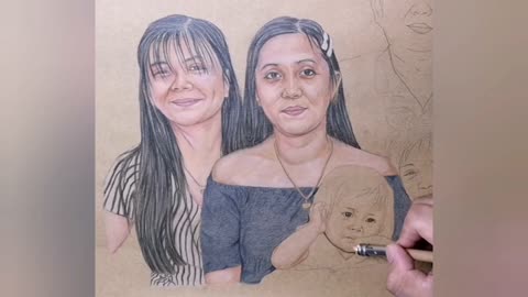 How I draw Colored Pencil Drawing Video Timelapse!!!