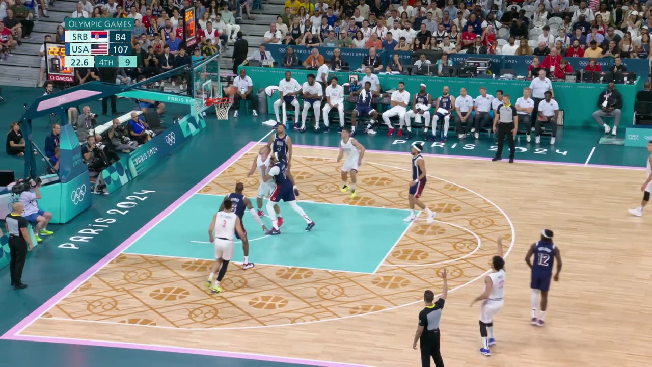Watch the extensive summary of Serbia-USA at the Olympic Games in Paris