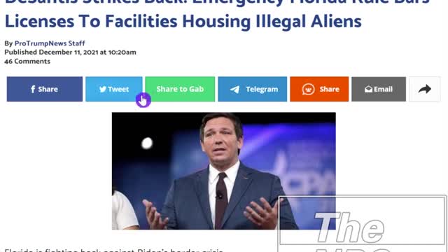 DeSantis Revokes Permits To Buildings Who House Illegals